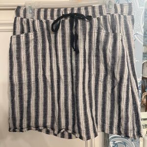 Max Studio striped skirt